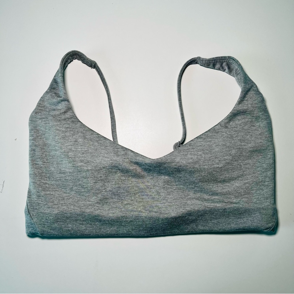 BuffBunny Gray Sports Bra
